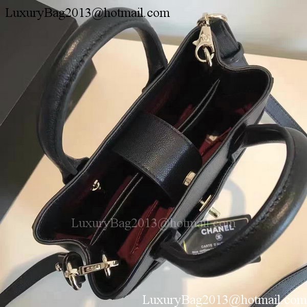 Chanel Tote Bag Original Leather A66309 Black
