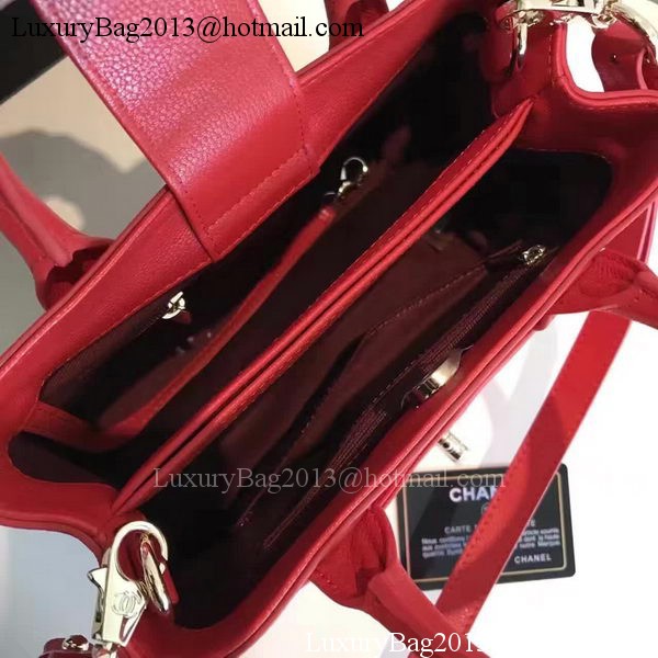 Chanel Tote Bag Original Leather A66309 Red