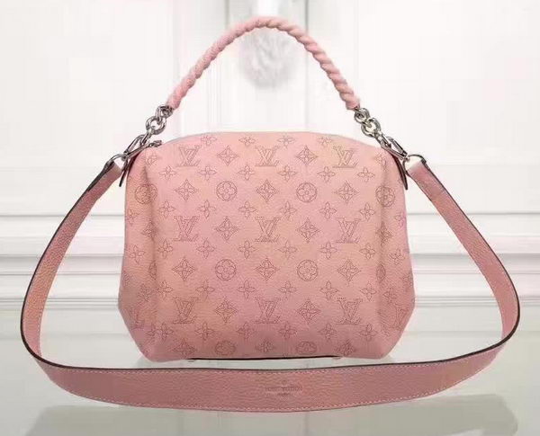 Louis Vuitton Mahina Leather BABYLONE CHAIN BB Bag M51223 Pink