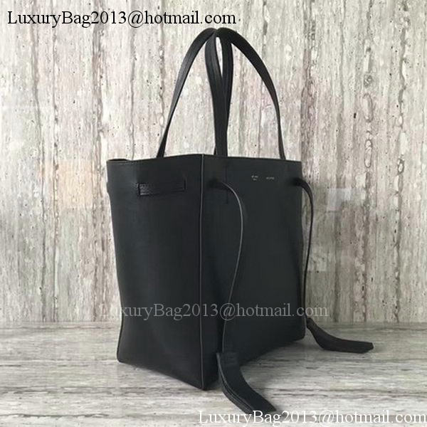Celine Cabas Phantom Bags Calfskin Leather C2209 Black