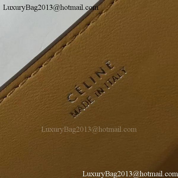 Celine Small Quilted Shoulder Bag C12291 Apricot