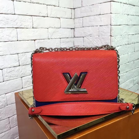 Louis Vuitton Epi Leather TWIST MM M42359 Red&Blue