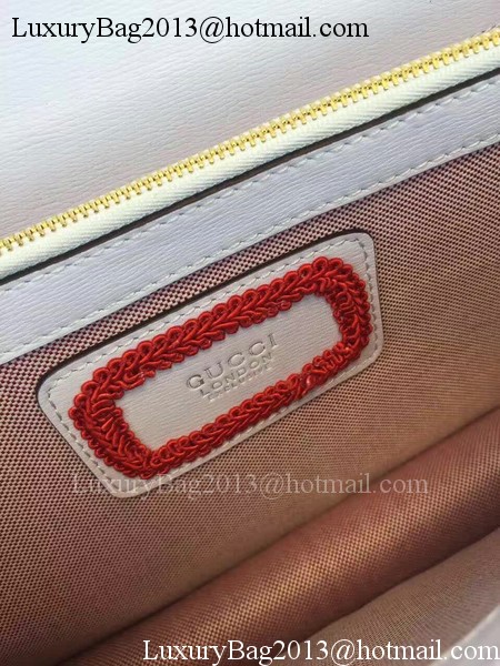 Gucci Dionysus Blooms Leather Shoulder Bag 400249 White