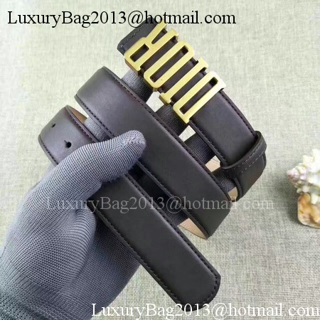 Dior 30mm Leather Belt CD2365 Black
