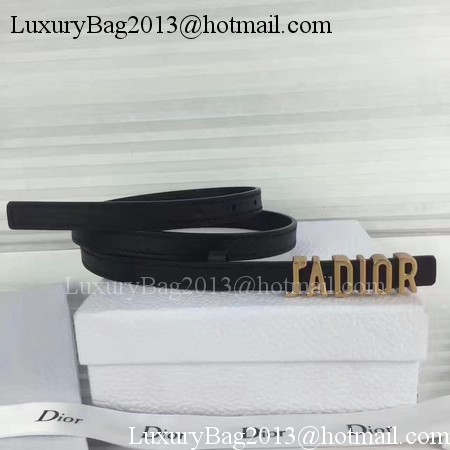 Dior 30mm Leather Belt CD2366 Black