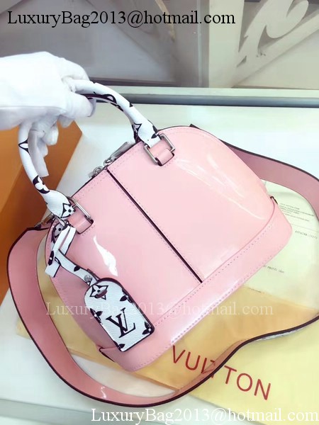 Louis Vuitton Monogram Vernis ALMA BB M54785 Pink