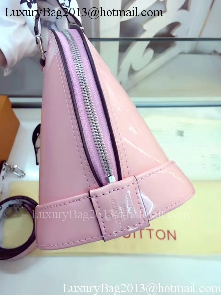 Louis Vuitton Monogram Vernis ALMA BB M54785 Pink