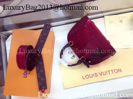 Louis Vuitton Monogram Vernis ALMA BB M54785 Rose