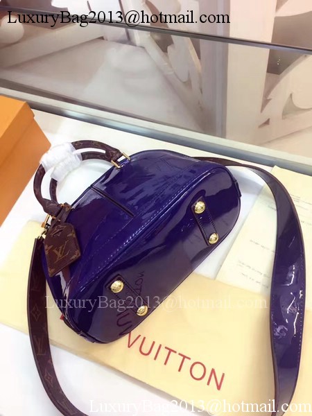 Louis Vuitton Monogram Vernis ALMA BB M54785 Violet
