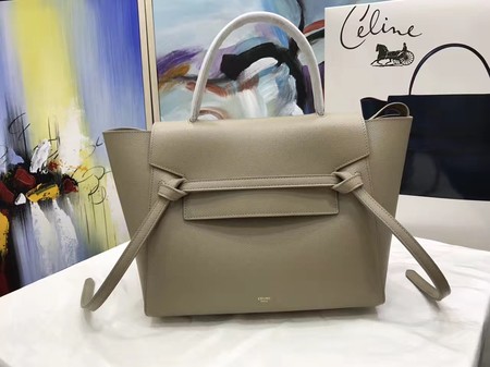 Celine Belt Bag Original Palm Skin Leather C3349 Light Grey