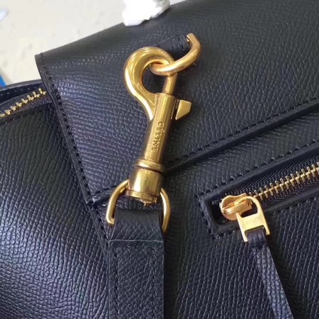 Celine Small Belt Bag Original Leather C9984 Black