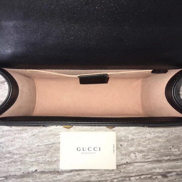 Gucci Osiride small GG Shoulder Bag 497995 Black