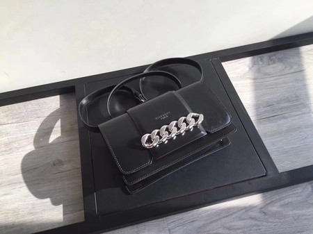Givenchy INIFINITY FLAY Flap Shoulder Bag G06639 Black