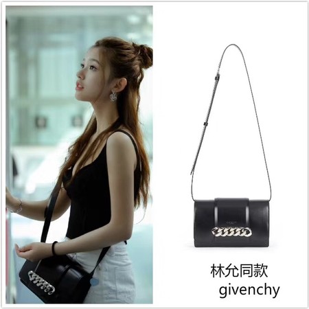 Givenchy INIFINITY Flap Shoulder Bag G06631 Black