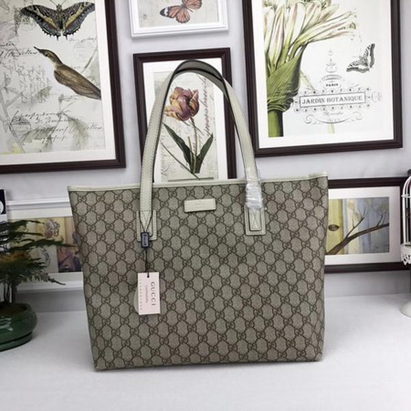 Gucci GG Imprime Tote Bag 211137 OffWhite