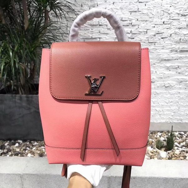 Louis Vuitton 2018 Spring-Summer LOCKME BACKPACK M41815 Pink