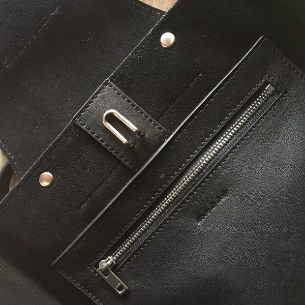 Celine Bigger Tote Bag Original Leather 55426 Black