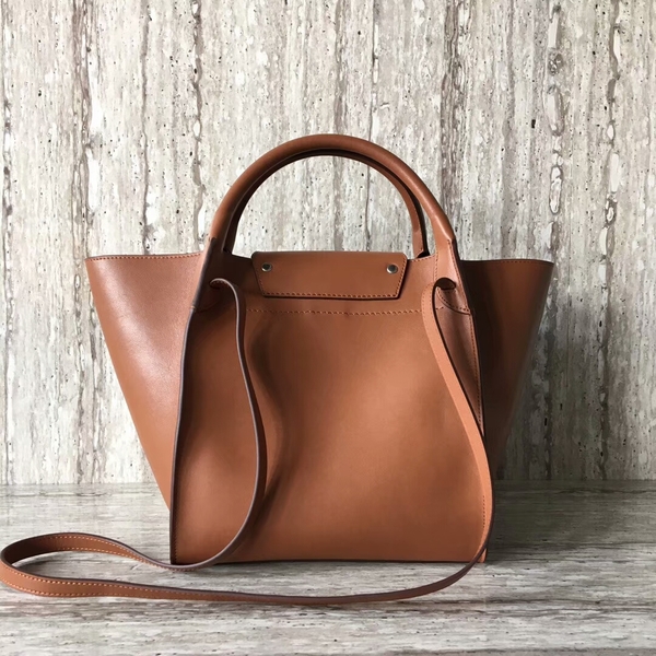 Celine Bigger Tote Bag Original Leather 55426 Brown