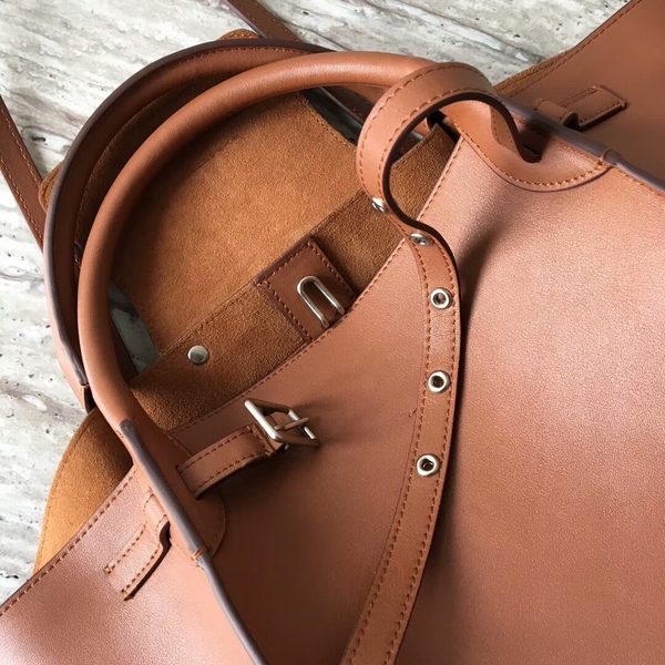 Celine Bigger Tote Bag Original Leather 55426 Brown