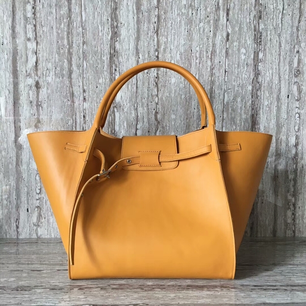 Celine Bigger Than BiggerTote Bag Original Leather 55425 Yellow