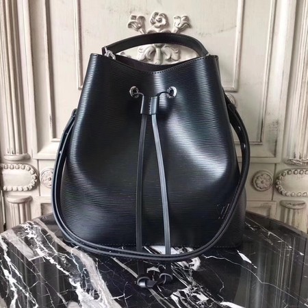 Louis Vuitton Epi Leather LOCKME BUCKET 54369 Black