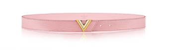 Louis Vuitton 30mm Leather Belt M9310 pink