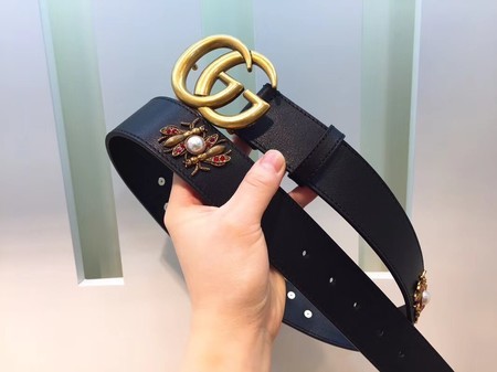Gucci Leather Belt 414526 Black