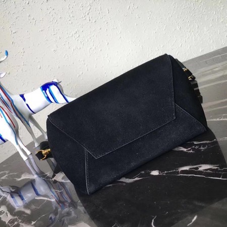 Celine Cabas Phantom Bags Original Nubuck Leather 3370 Black