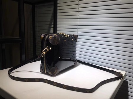 Louis Vuitton Monogram Vernis Shoulder Bag M53546 Black