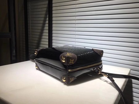Louis Vuitton Monogram Vernis Shoulder Bag M53546 Black
