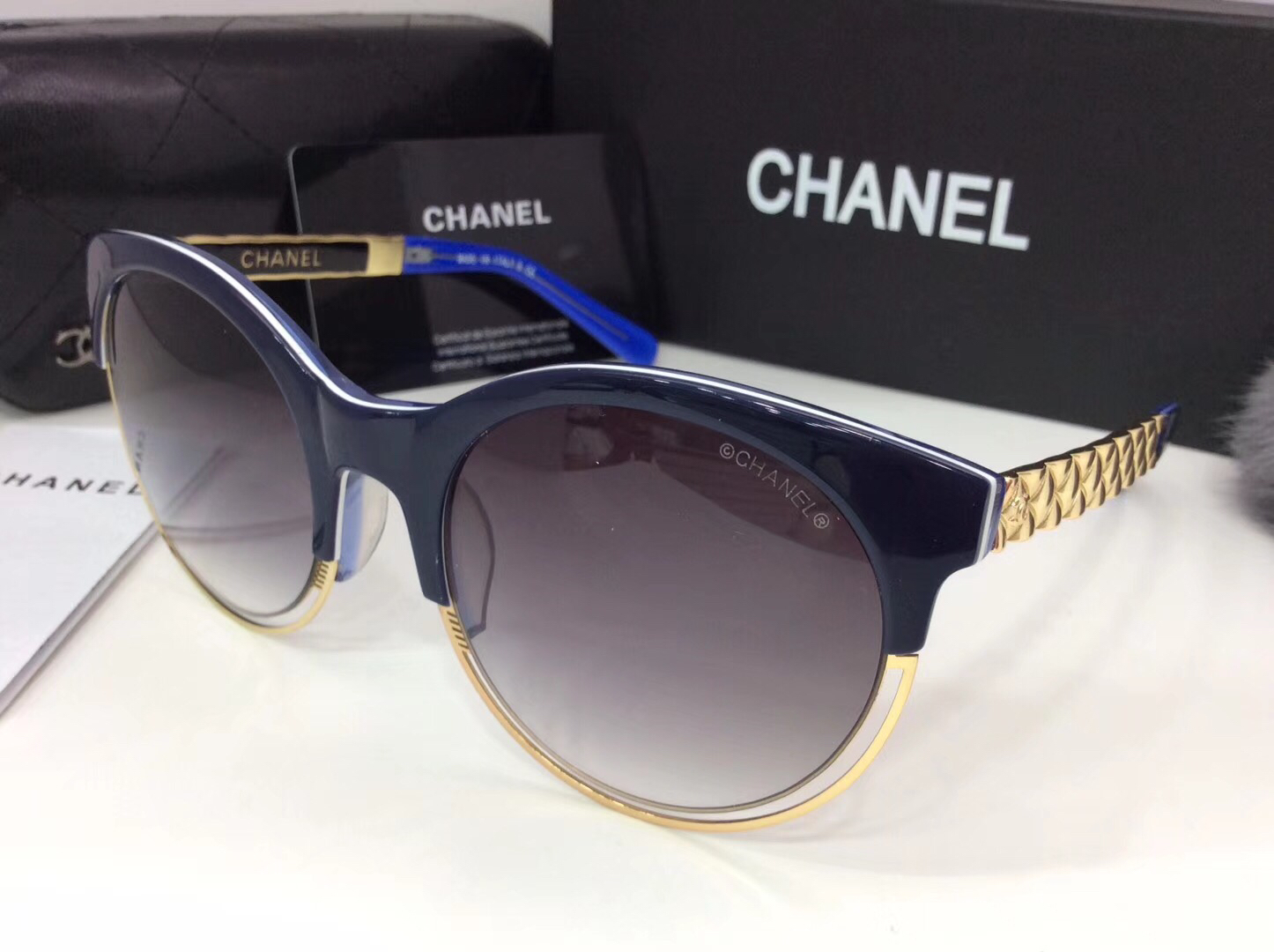Chanel Newest Fashion sunglasses top quality CC0063