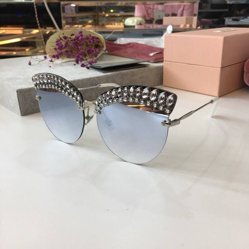 MiuMiu Newest Fashion Sunglasses Top Quality MM0003