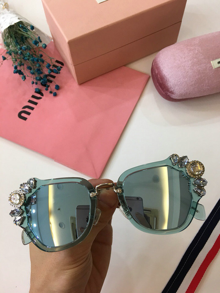 MiuMiu Newest Fashion Sunglasses Top Quality MM0022