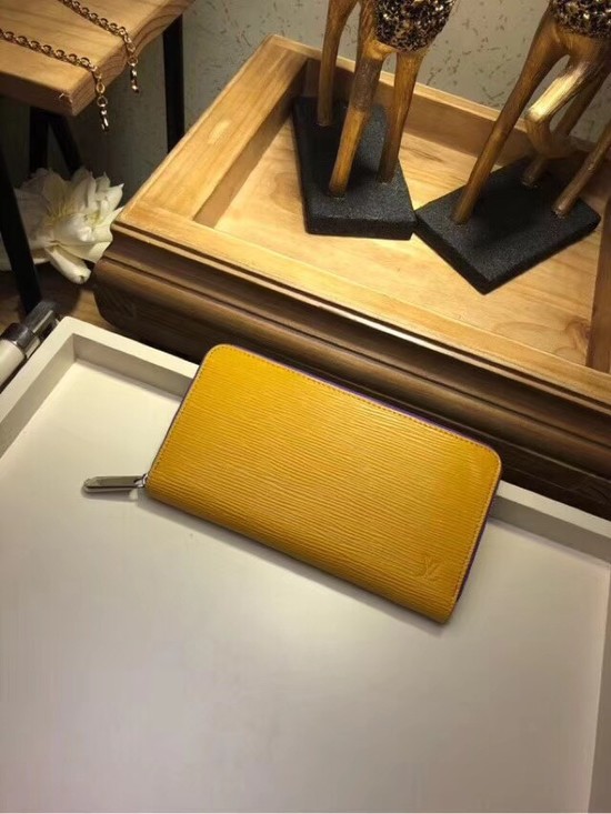 Louis Vuitton EPI leather Zippy Wallet 67267 yellow