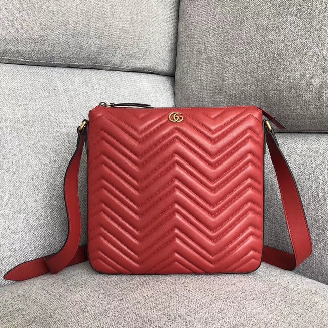 Gucci GG Marmont messenger bag 523369 red