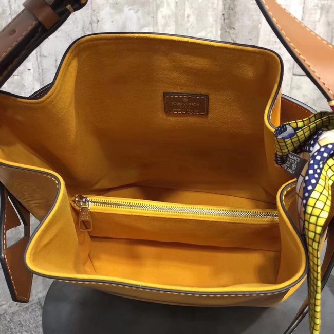 Louis Vuitton original Epi leather TWIST BUCKET M52803 yellow