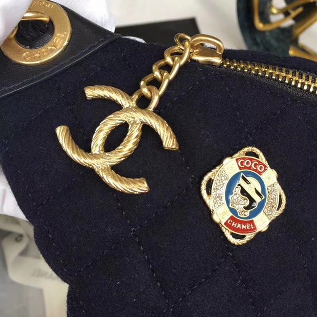 Chanel Original Waist Bag A57869 Navy Blue