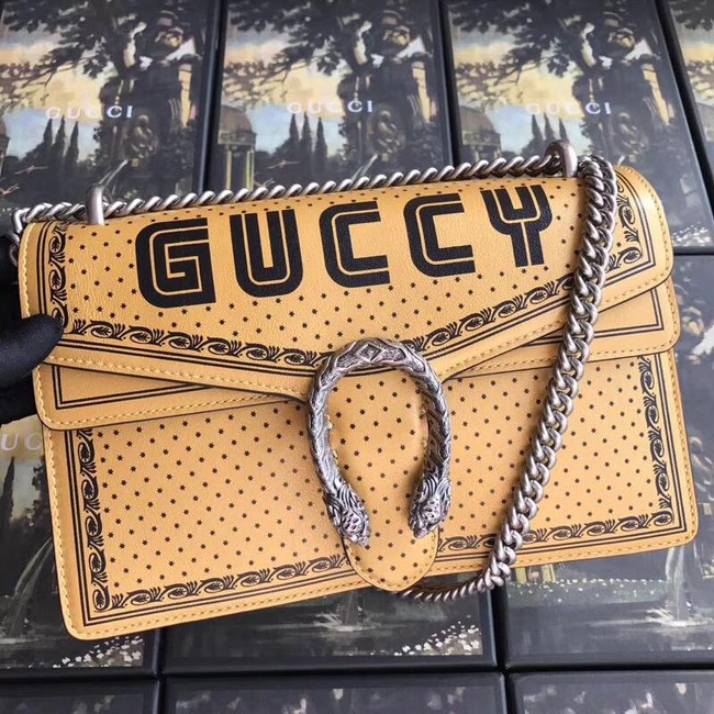Gucci Guccy Dionysus medium shoulder bag 400249 gold