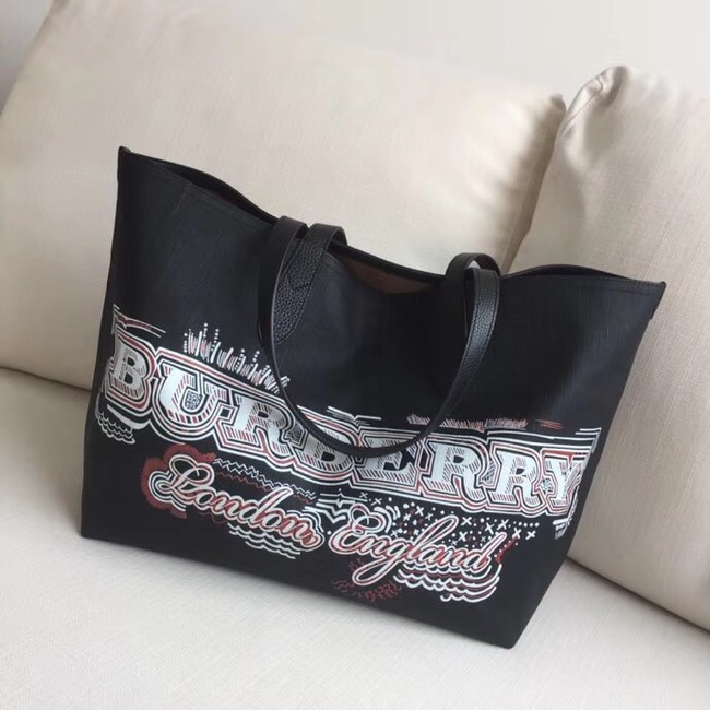 BurBerry Tote Shopping bags BU5549 black