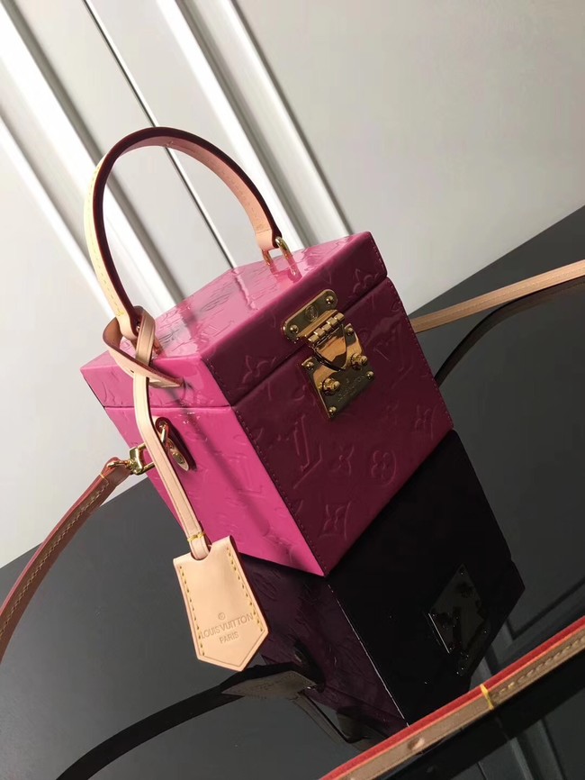 Louis Vuitton Monogram Vernis Original BLEECKER BOX M52464 rose