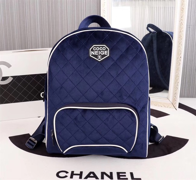 CHANEL Backpack A57594 blue