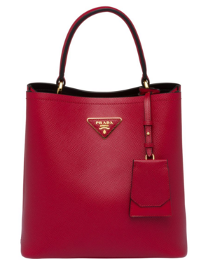 Prada Double Saffiano leather bag 1BA212 red