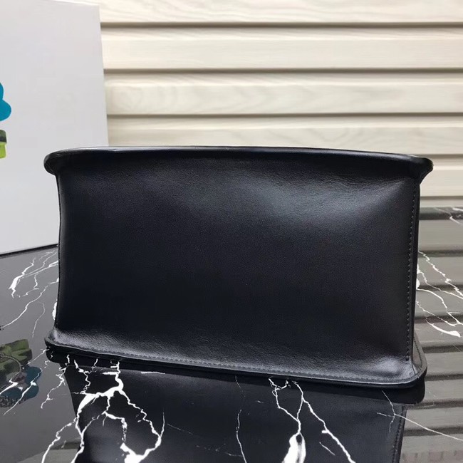 Prada Dual calf leather bag 1BA178 grey&black