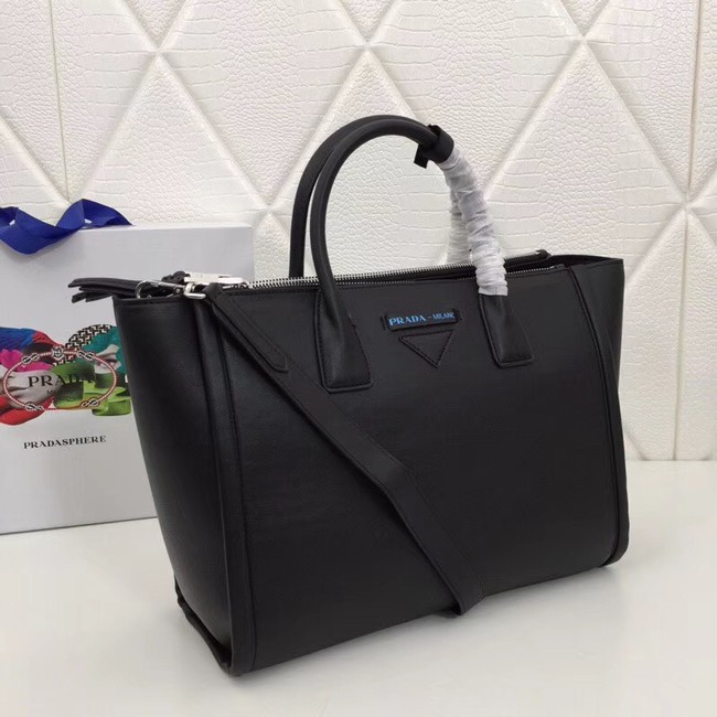 Prada Concept Leather handbag 1BA183 black