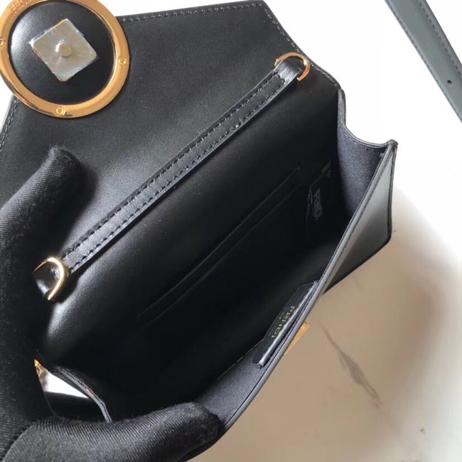 Fendi BELT BAG leather belt bag 8BM005 black