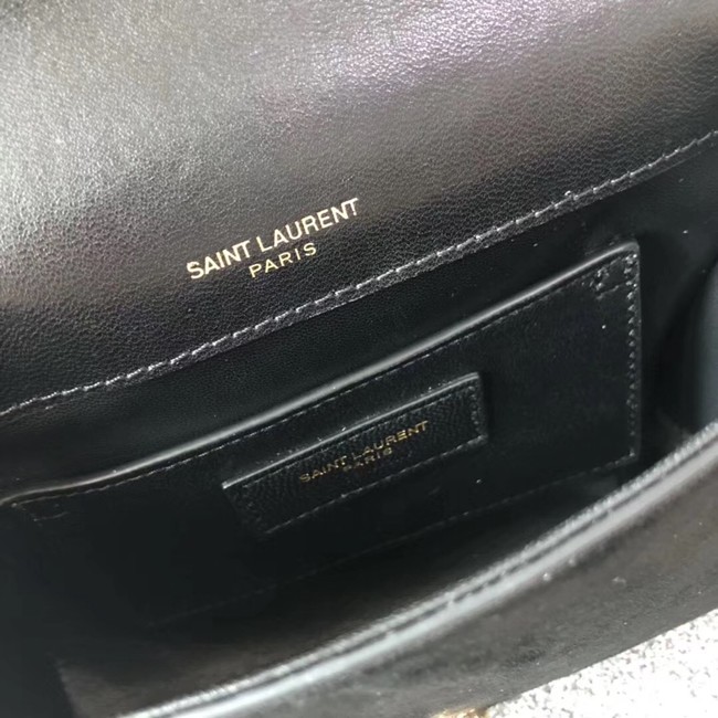 SAINT LAURENT Kate medium leather shoulder bag 539213 black