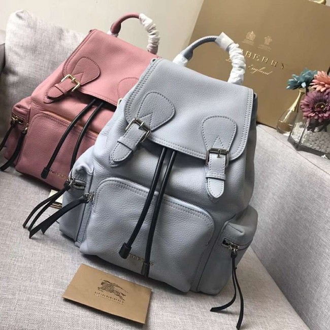 BURBERRY Leather backpack 48791 grey