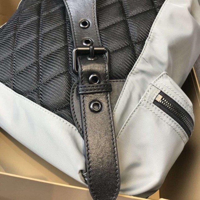 BURBERRY nylon backpack 48791 grey