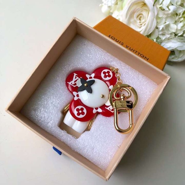 Louis vuitton VIVIENNE BAG CHARM AND KEY HOLDER M63078 red