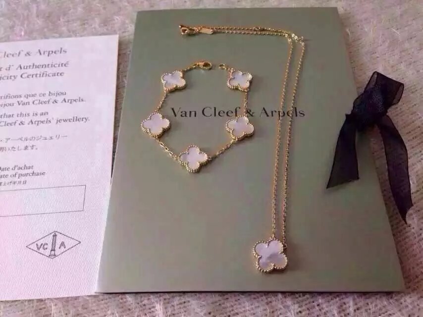 Van Cleef & Arpels Necklace&Bracelet V192017